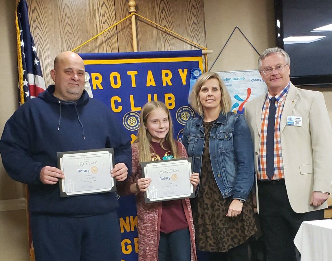 Teacher and Student of the Month recognized